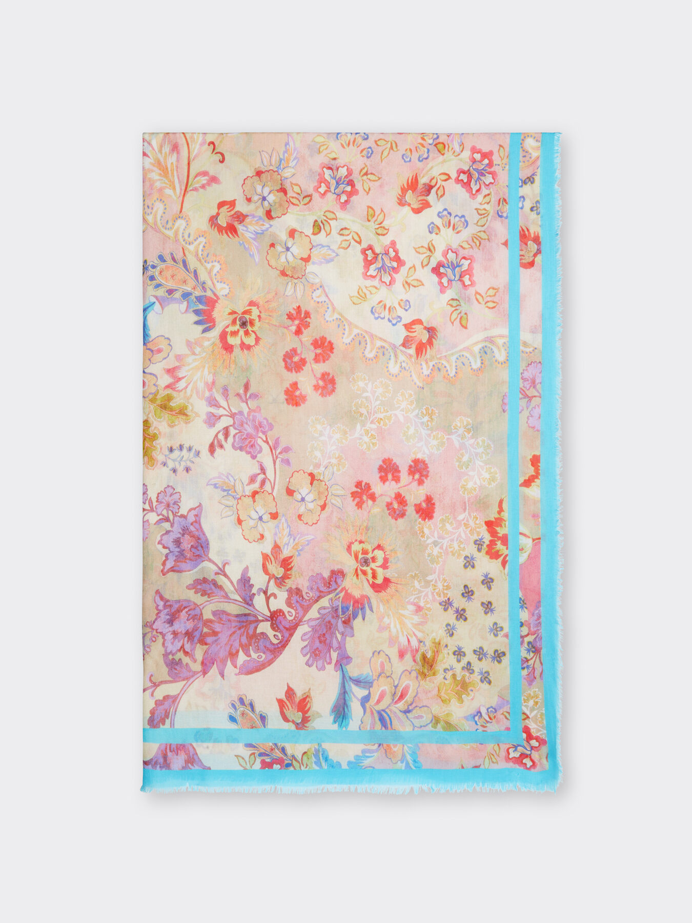 Schal aus bedrucktem Modal image number 1