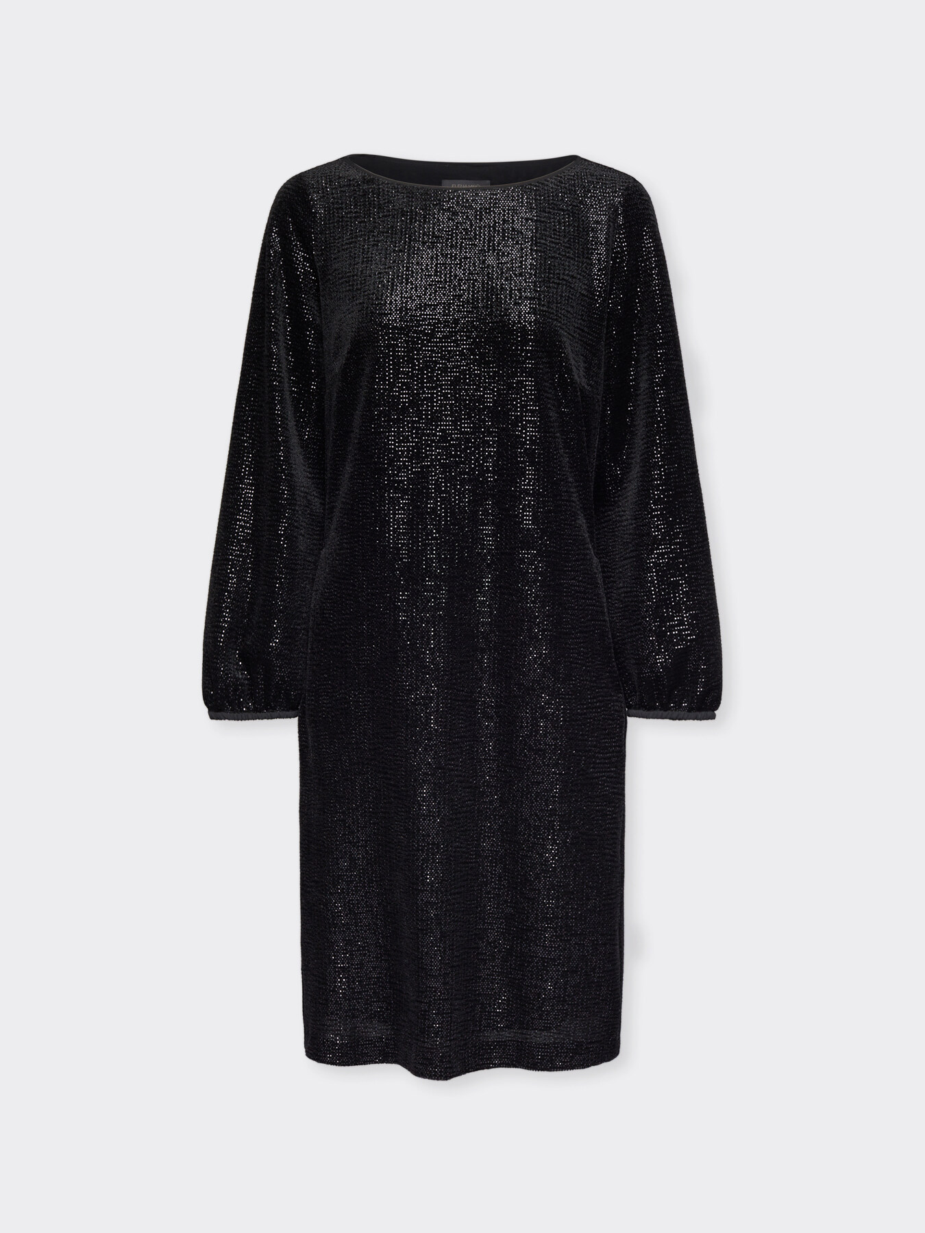 Robe en chenille lamin&eacute;e image number 4