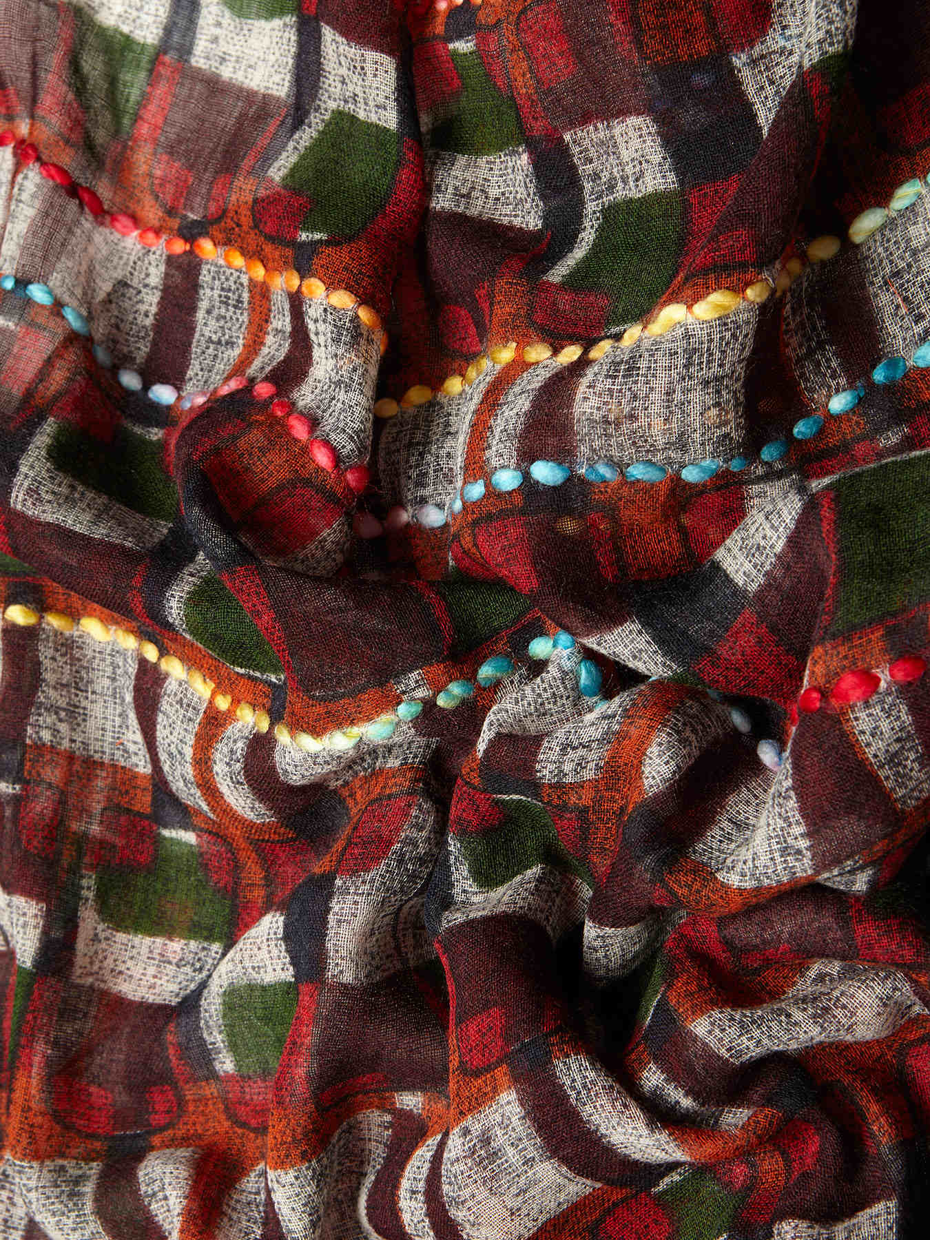 Sciarpa fantasia in lana image number 1