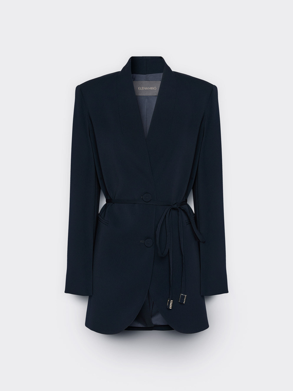 Jacke mit G&uuml;rtel