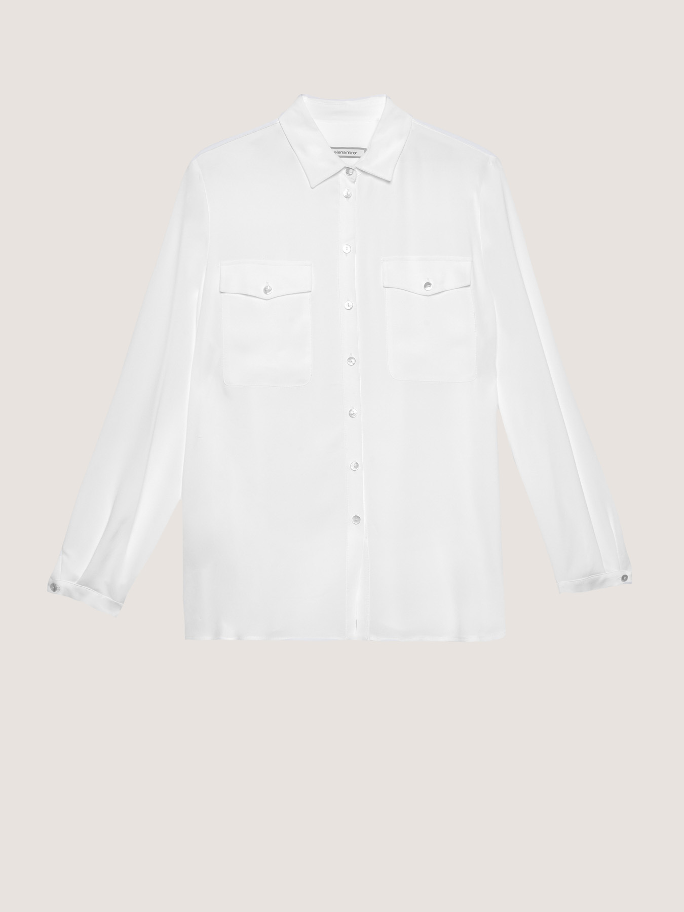 CREPE DE CHINE SHIRT image number 4