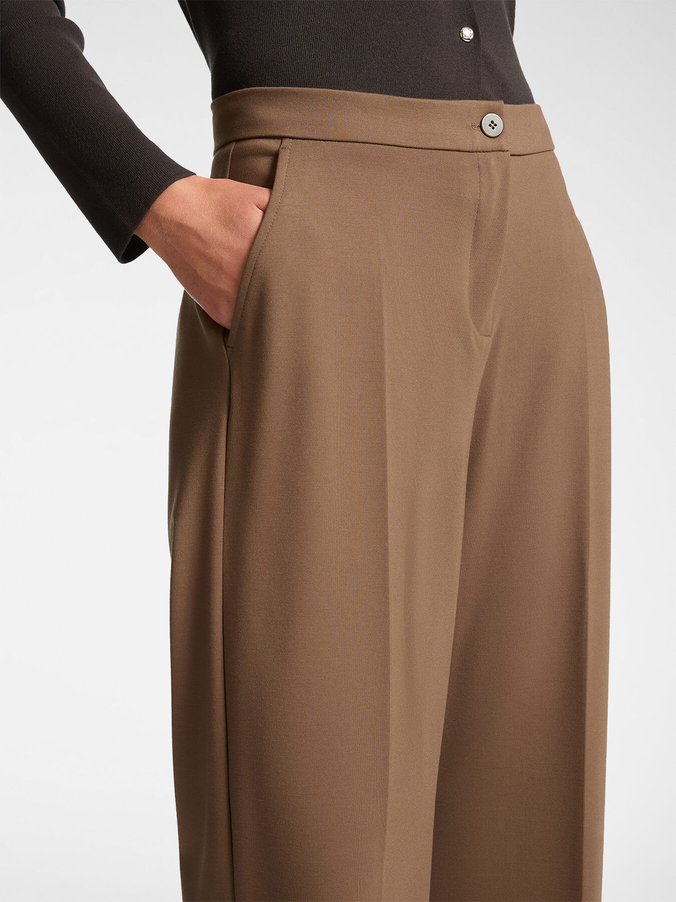 Pantaloni maschili in punto Milano image number 3