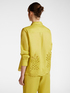 Linen shirt with openwork embroidery image number 1