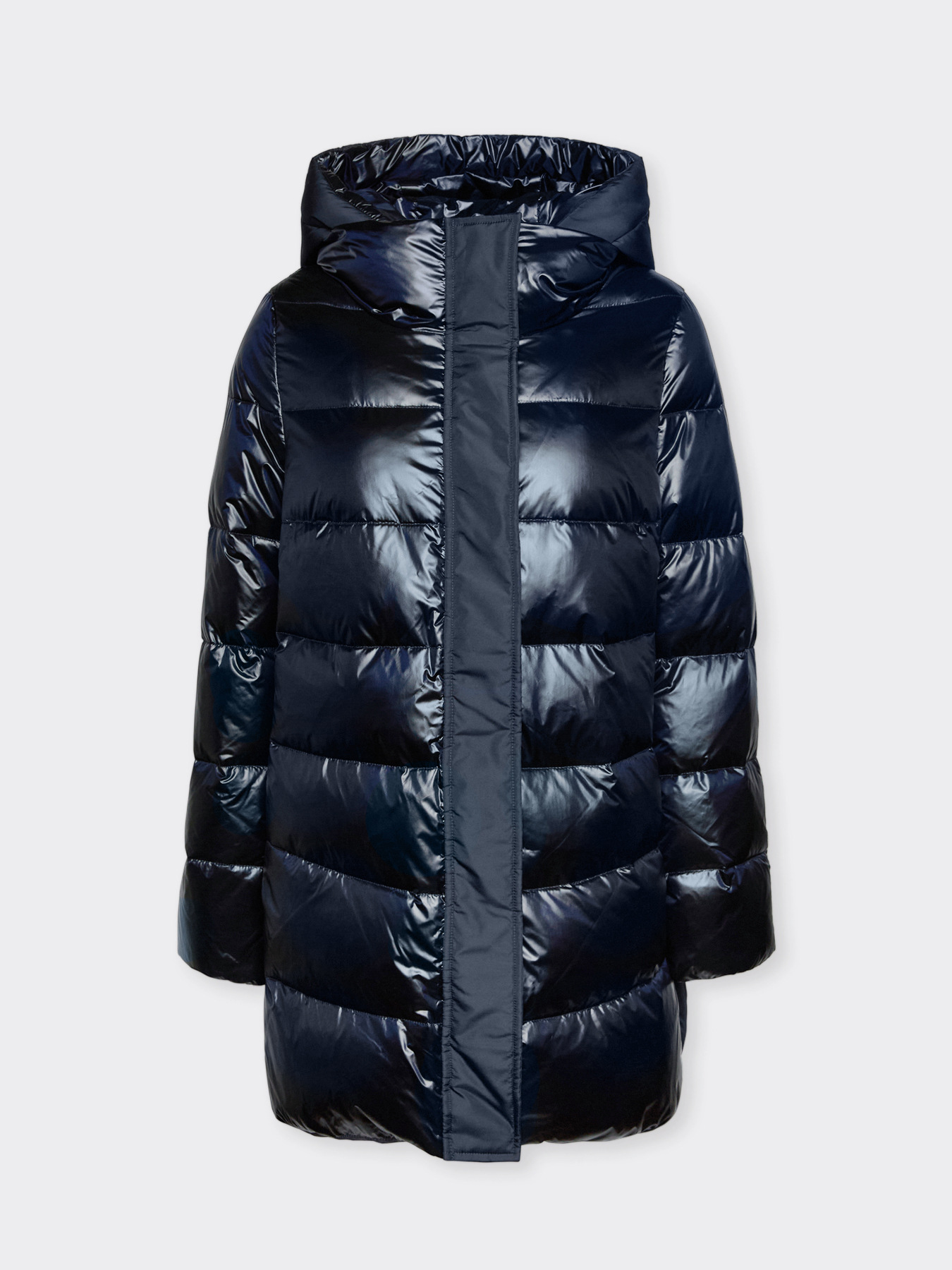 Down jacket with hood image number 4