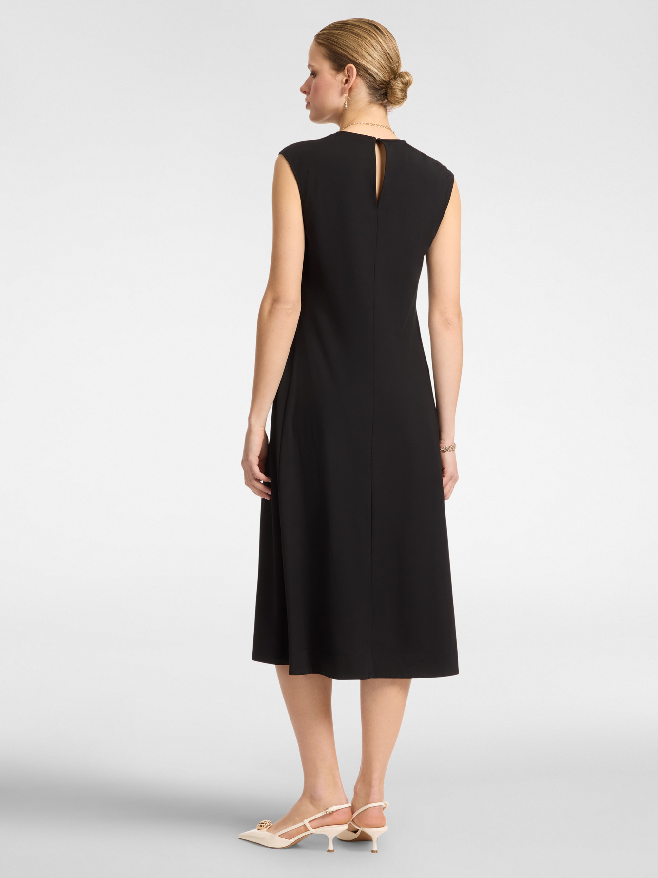 Longuette-Kleid aus Jersey image number 1