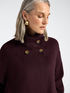Manteau en double de laine m&eacute;lang&eacute;e image number 3