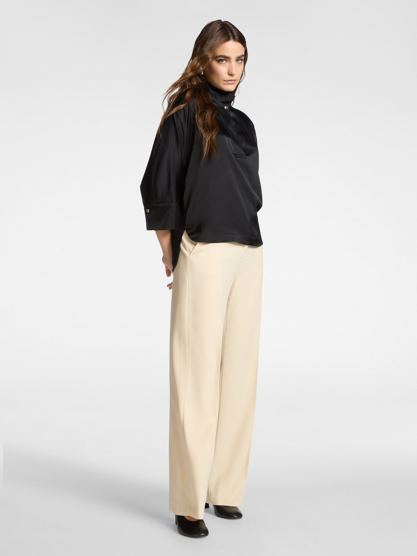 Satin shirt image number 2