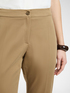 Straight-leg trousers in stretch satin image number 3
