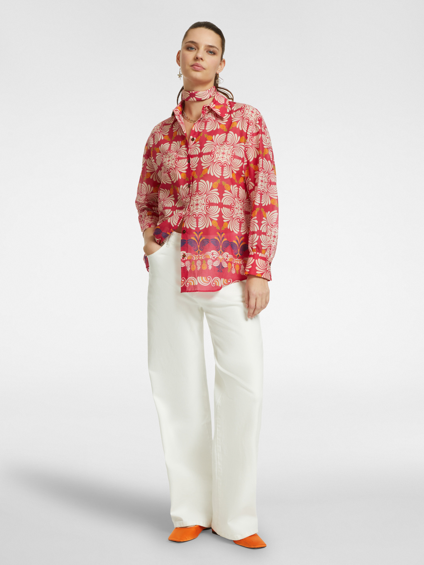 Camisa estampada image number 2