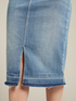Sustainable cotton denim skirt image number 3