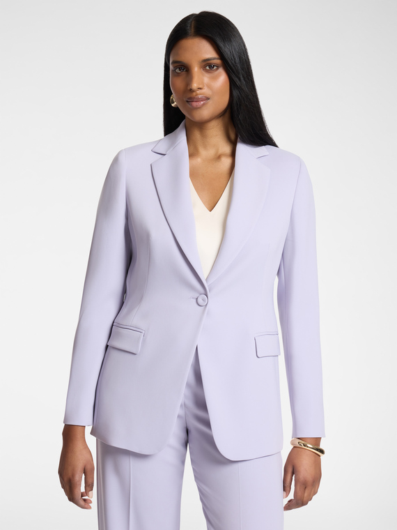 Blazer estructurado en cady
