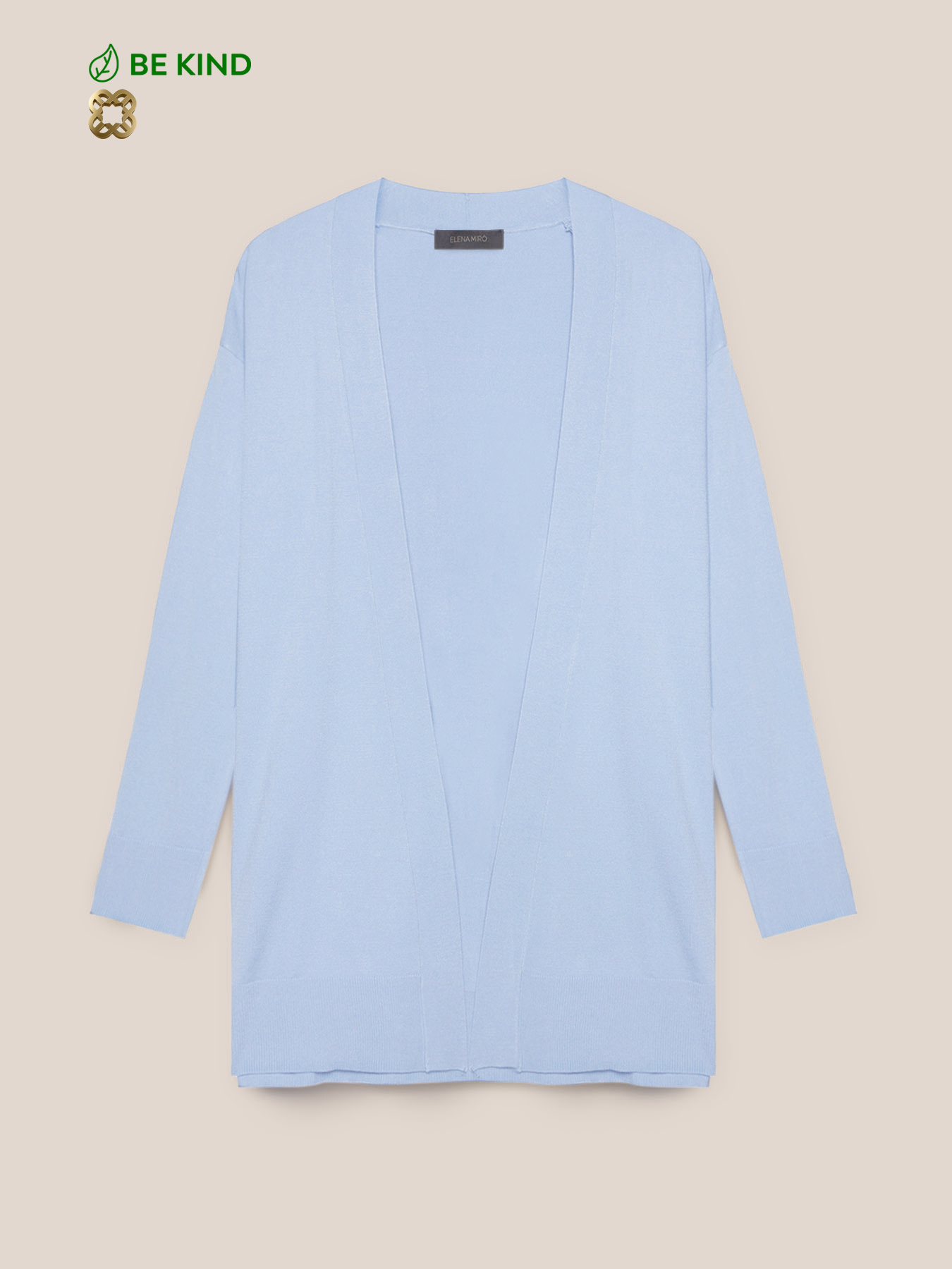 Open-front cardigan image number 4