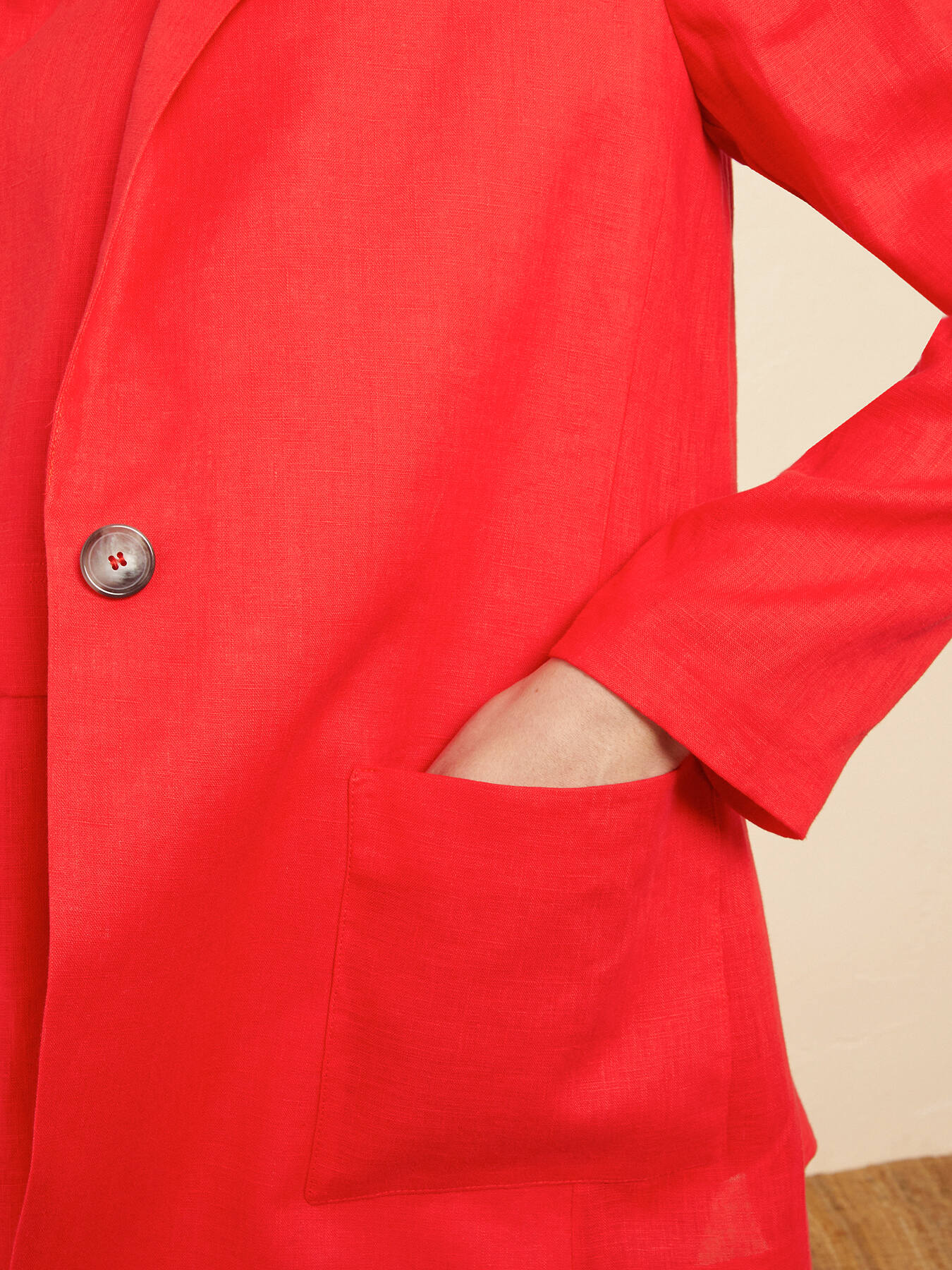 Pure linen jacket image number 3