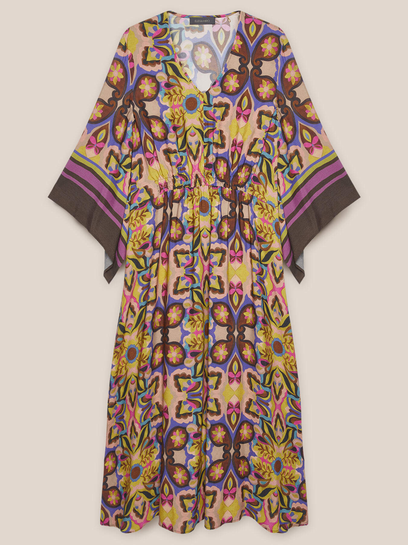 Robe longue cache-maillot imprimée image number 5