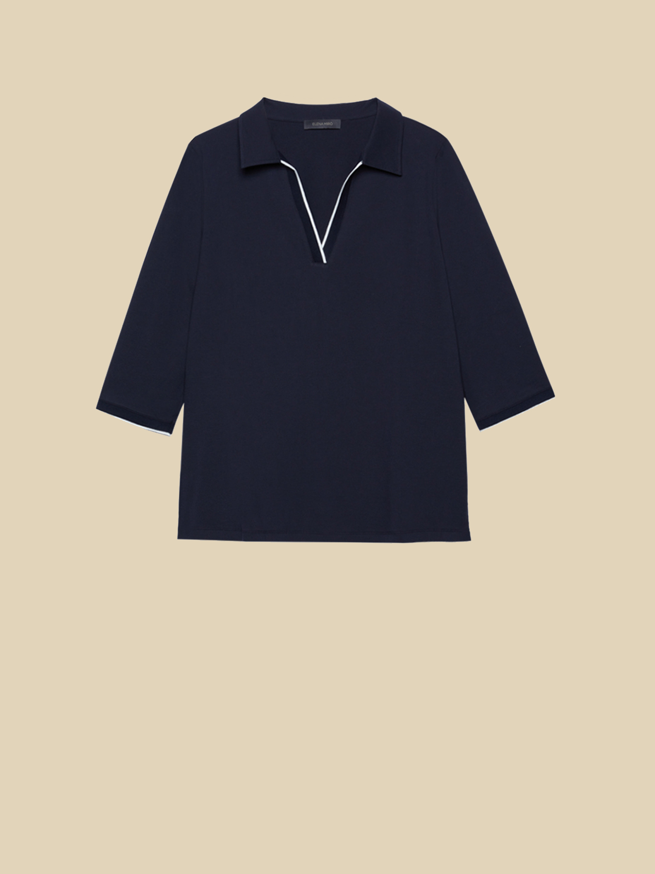 Camiseta tipo polo de piqu&eacute; image number 4