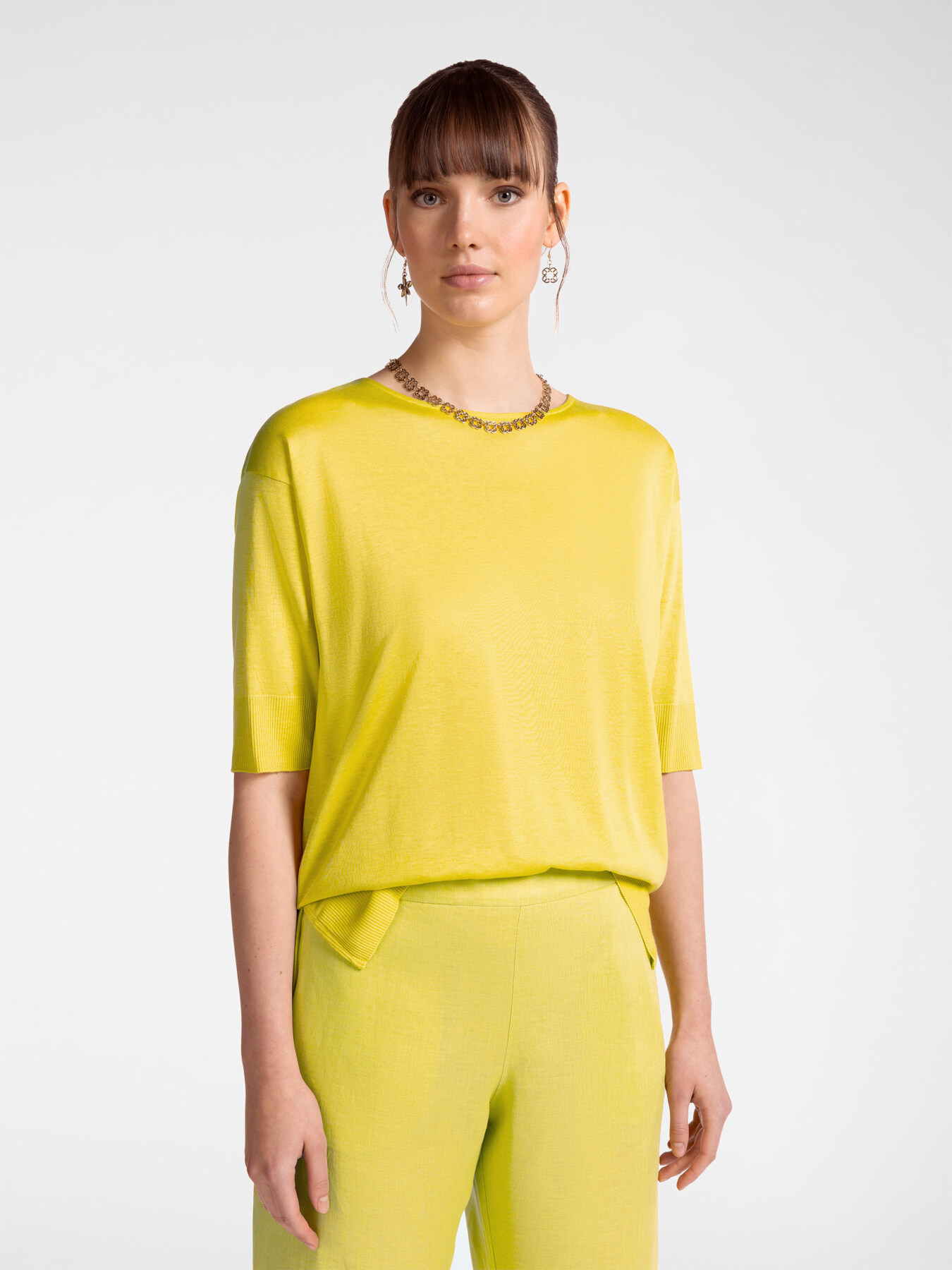 T-shirt en jersey tricot image number 0