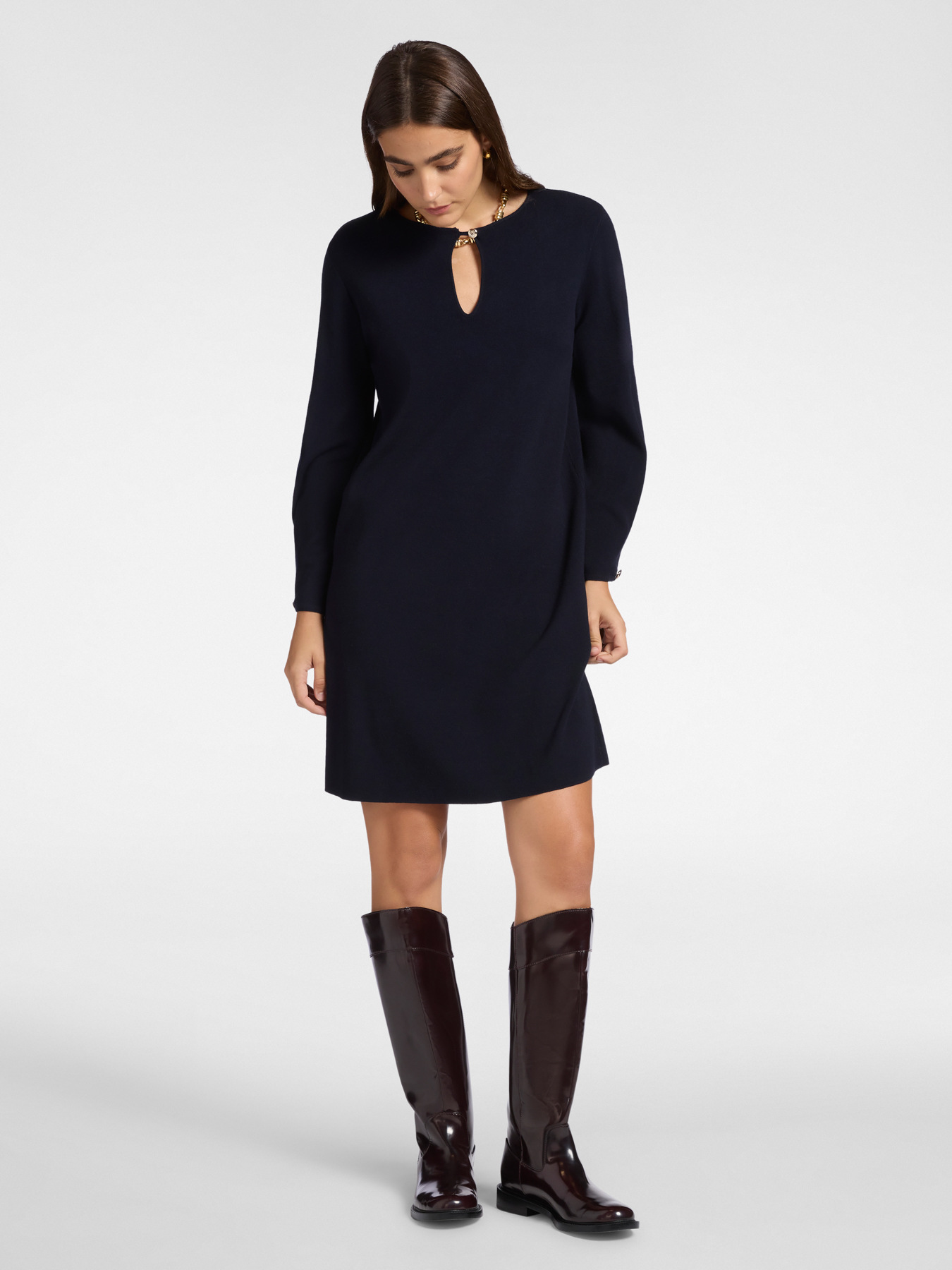 Kleid aus Strick image number 0