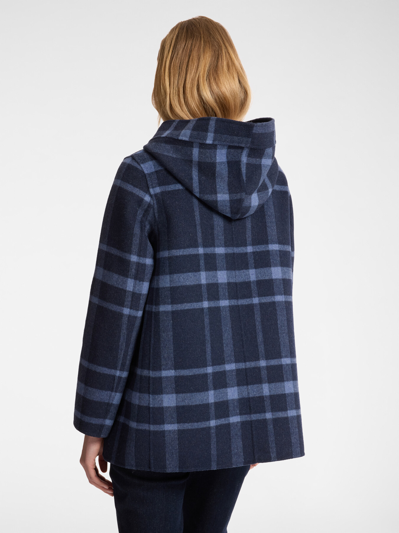 Cappotto casual fantasia checks image number 1