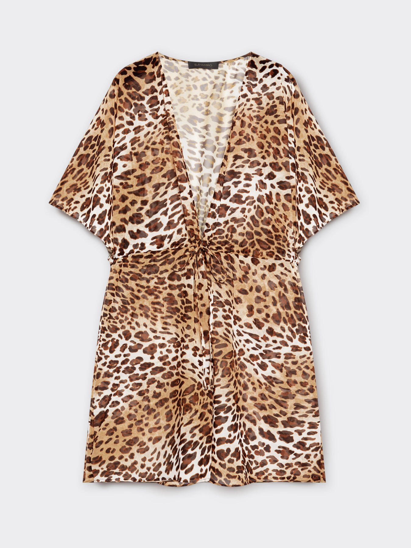 Cache-maillot à motif animalier image number 4