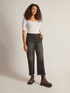 CROPPED-HOSE AUS 9,5 OZ DENIM image number 2
