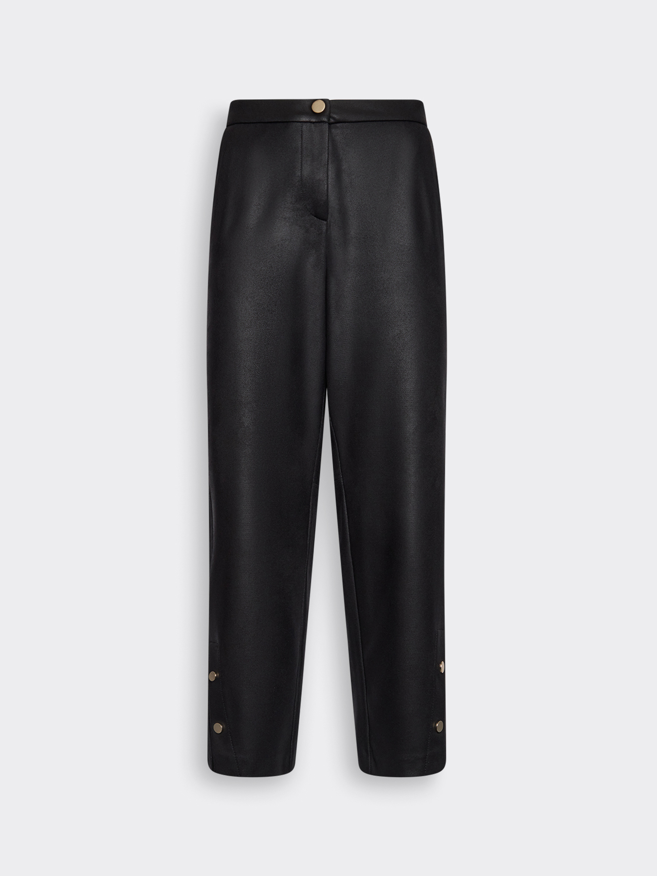 Slim-Hose mit beschichteter Optik image number 4