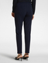 Milano knit fabric slim-fit trousers image number 1
