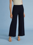 PANTALON TRICOT EN CR&Ecirc;PE DE VISCOSE image number 5
