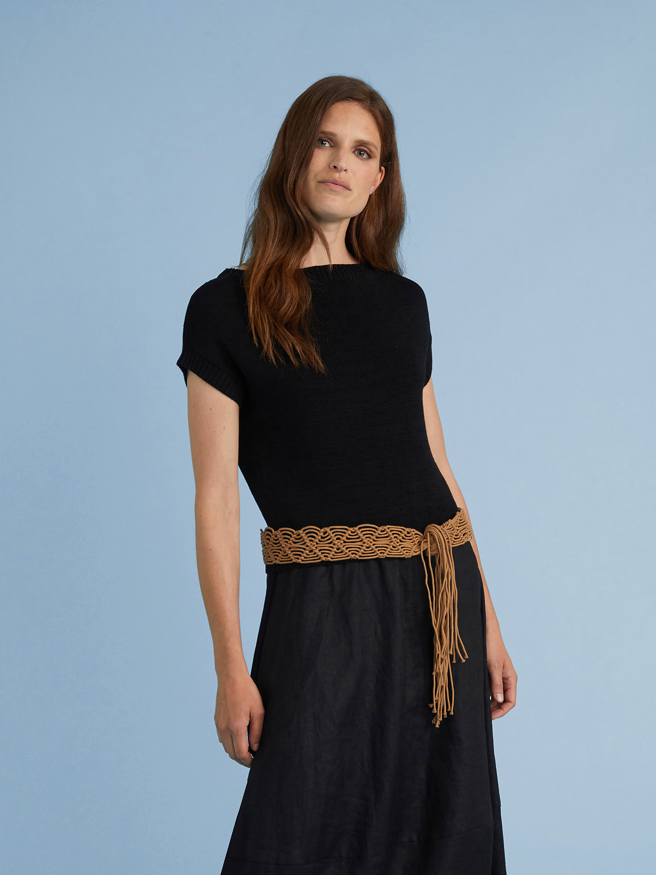 Black Tricot Dress