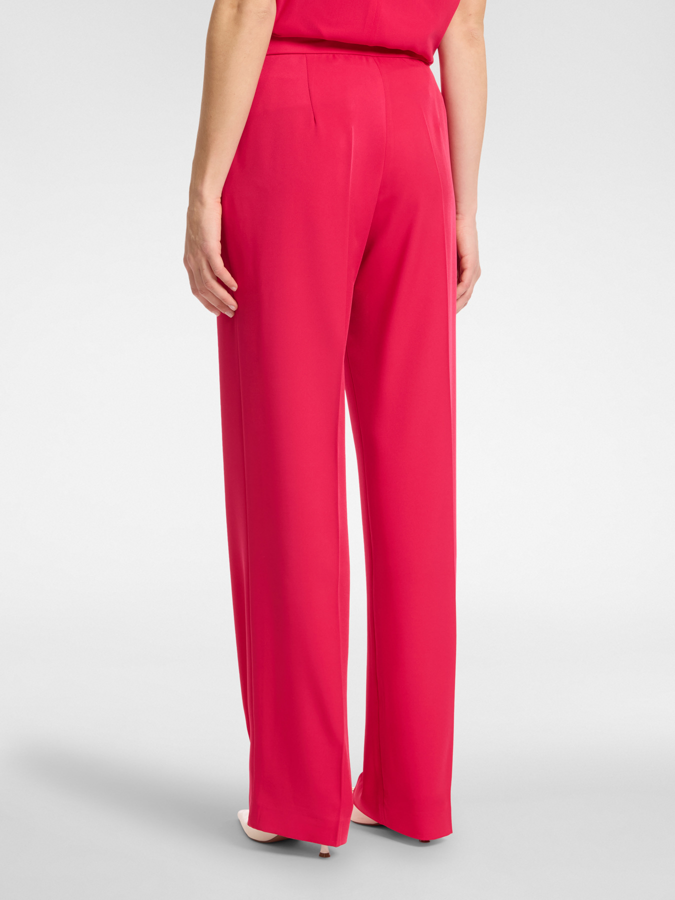 Pantalon en cady stretch image number 1