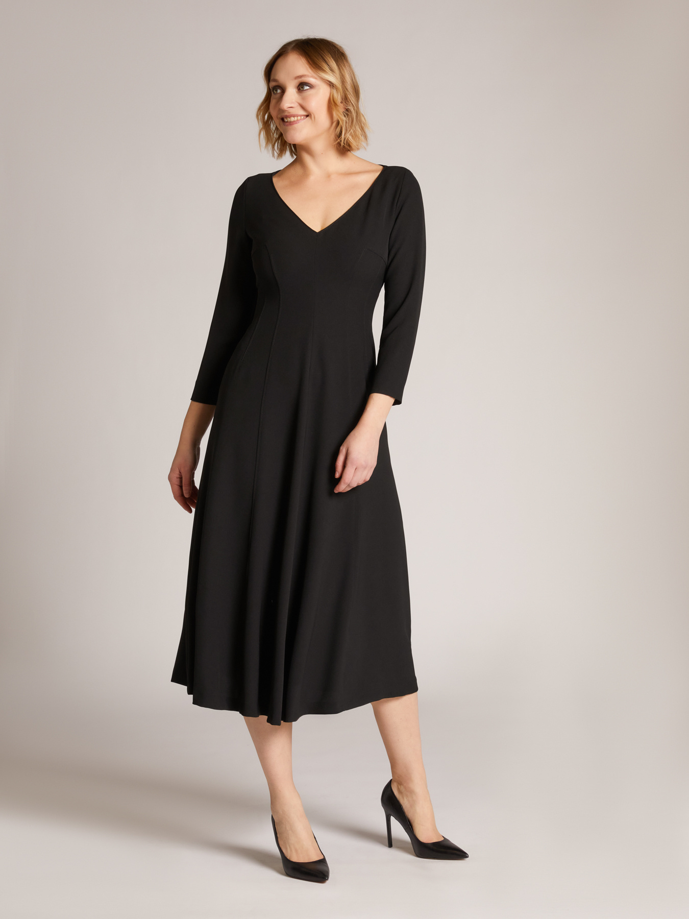 Abito midi in cady image number 0