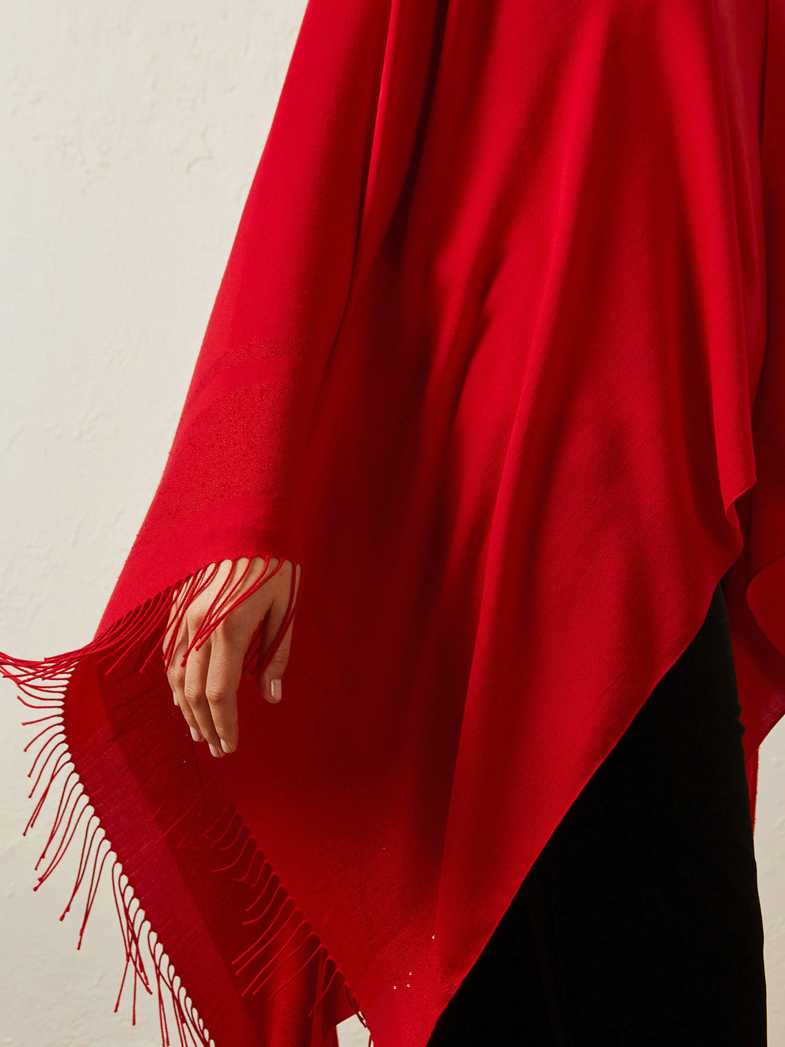 Elenamiro: Manta com franjas e lantejoulas_3