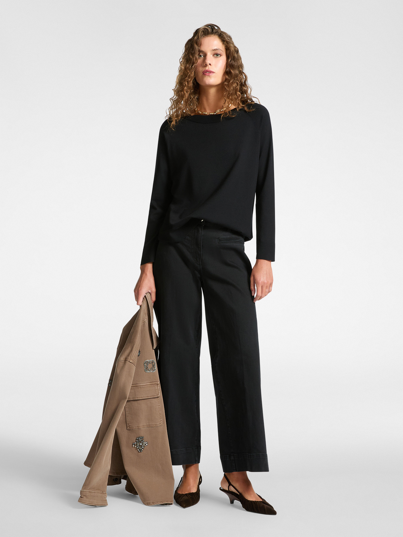 Camisola com decote canoa image number 2