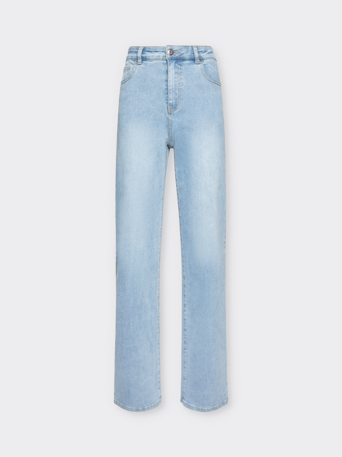 Jeans 5 tasche mid wide leg, "Wanda" image number 9