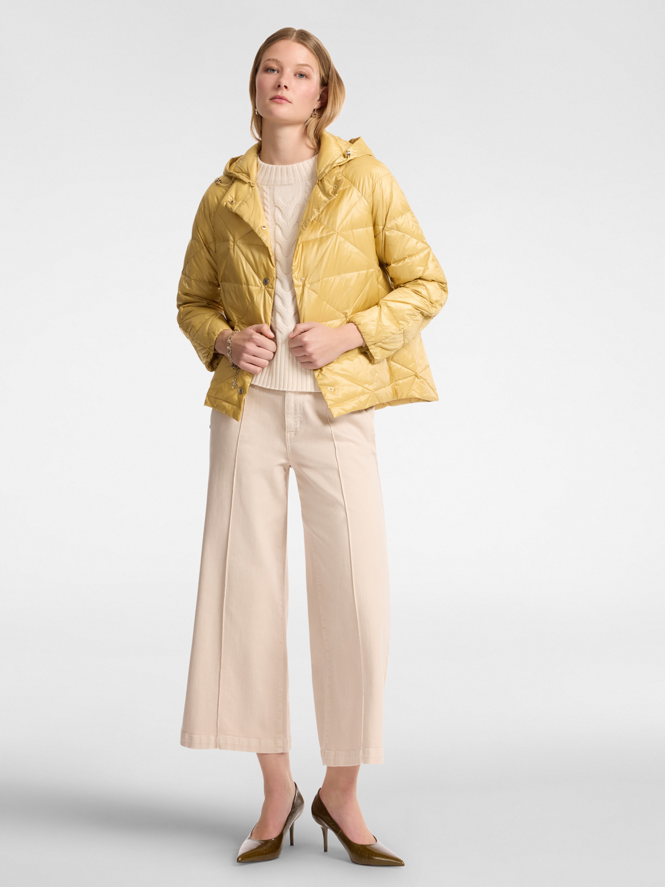 Chaqueta ligera acolchada de plum&oacute;n image number 2