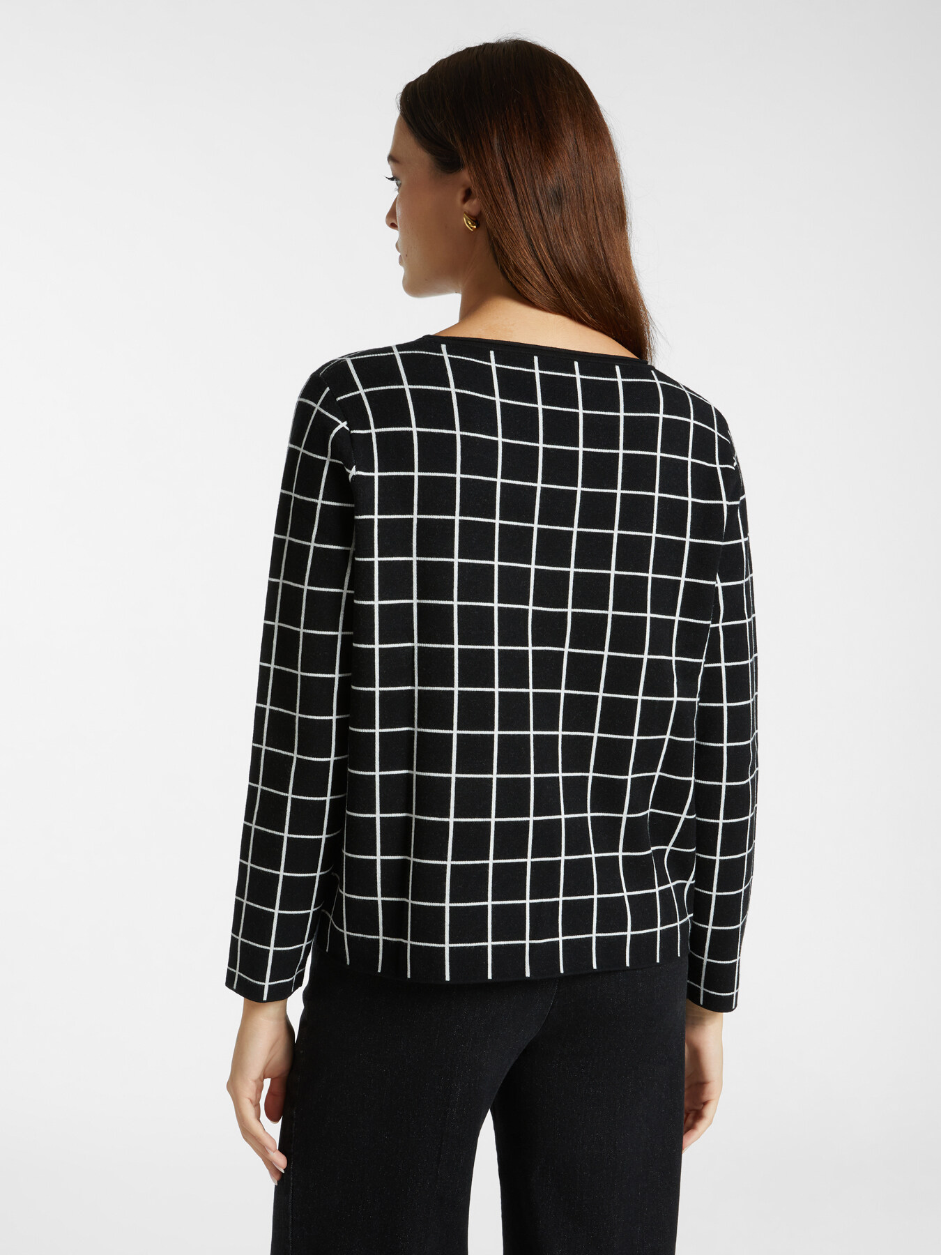 Camisola jacquard em viscose LENZING&trade; ECOVERO&trade; image number 1