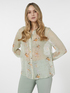 Floral viscose crepon shirt image number 0