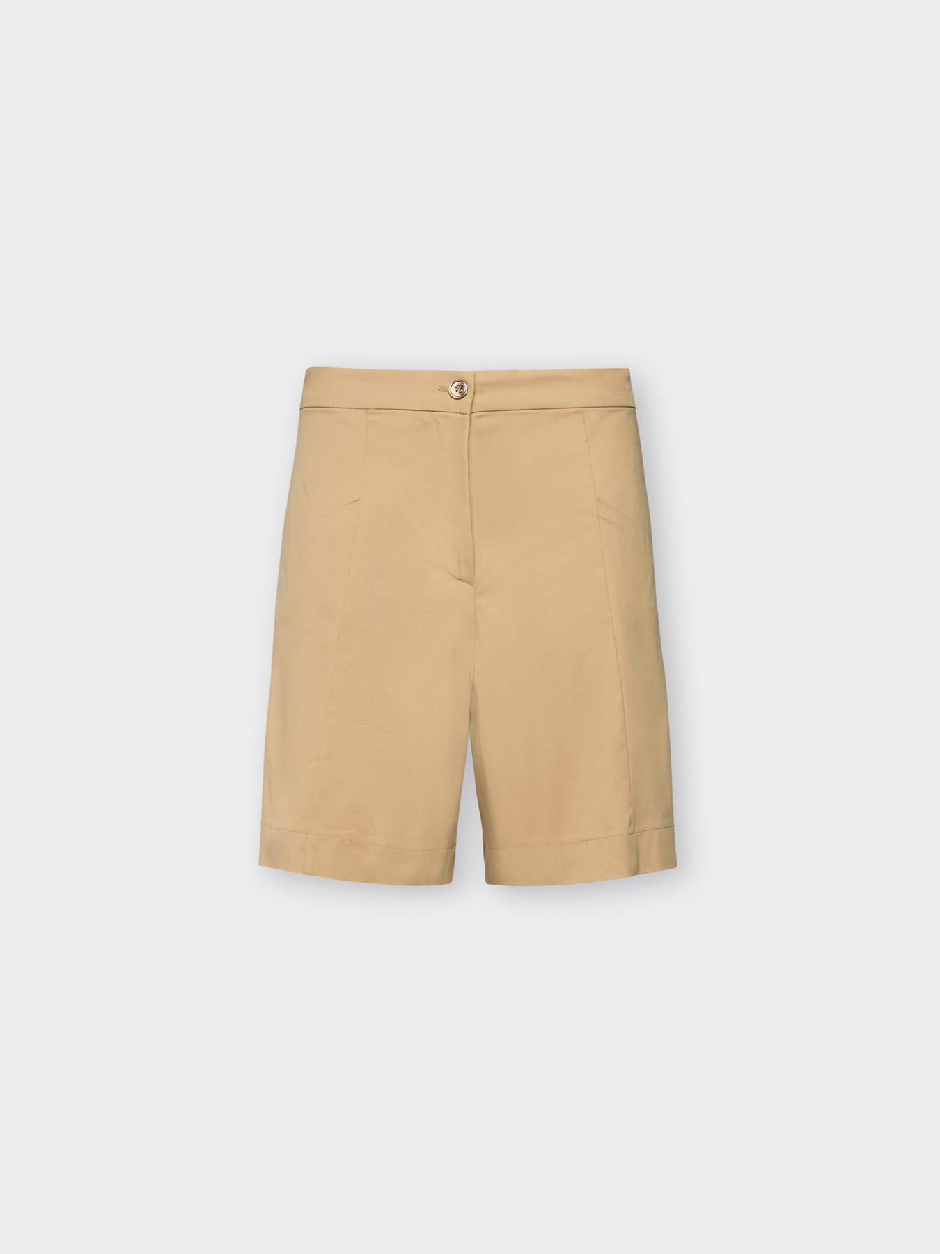 Bermudas chinos de gabardina image number 4
