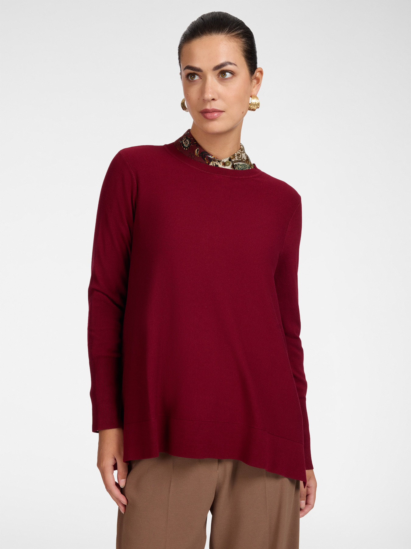 Viscose turtleneck sweater image number 0
