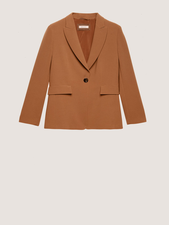 orange long blazer