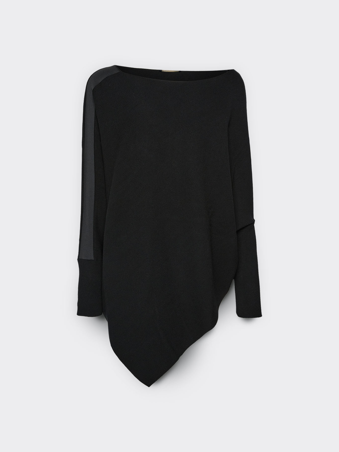 Kimono sweater with asymmetric hem image number 4