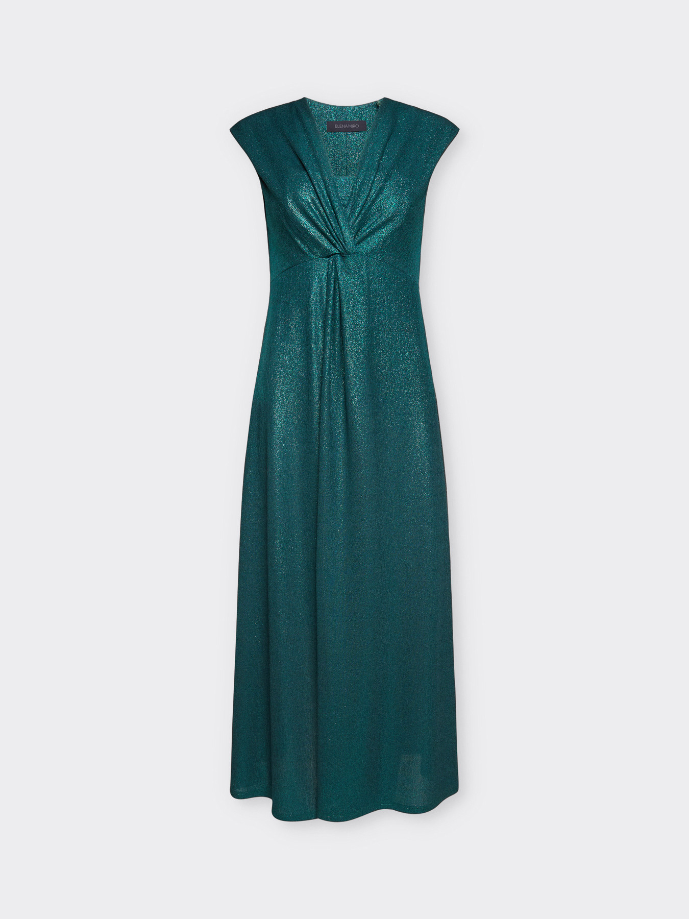 Robe en lurex avec noeud sur le devant image number 4