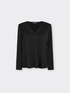 Blusa in raso di viscosa stretch image number 4