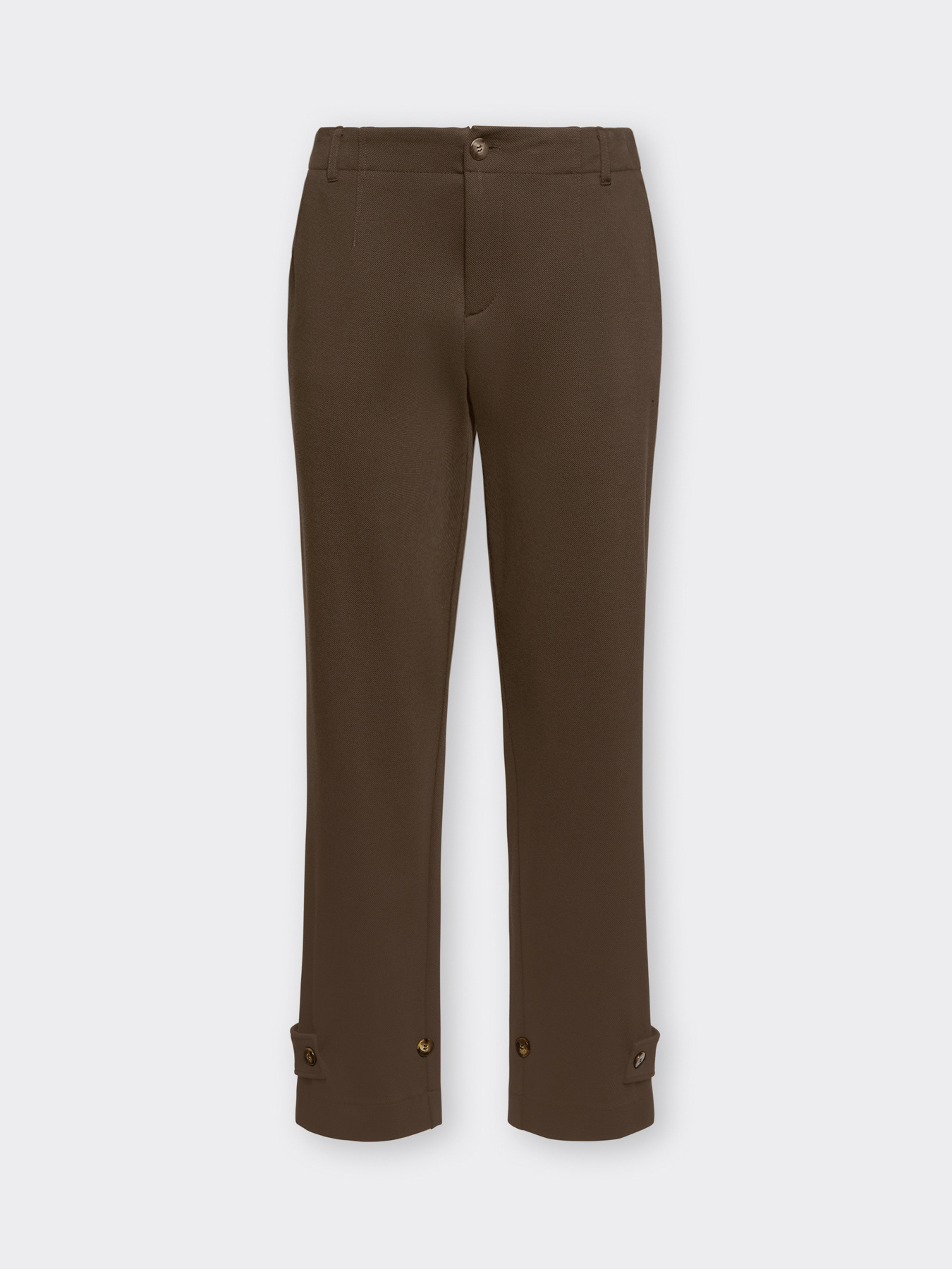 Pantaloni slim con cinturini al fondo image number 4