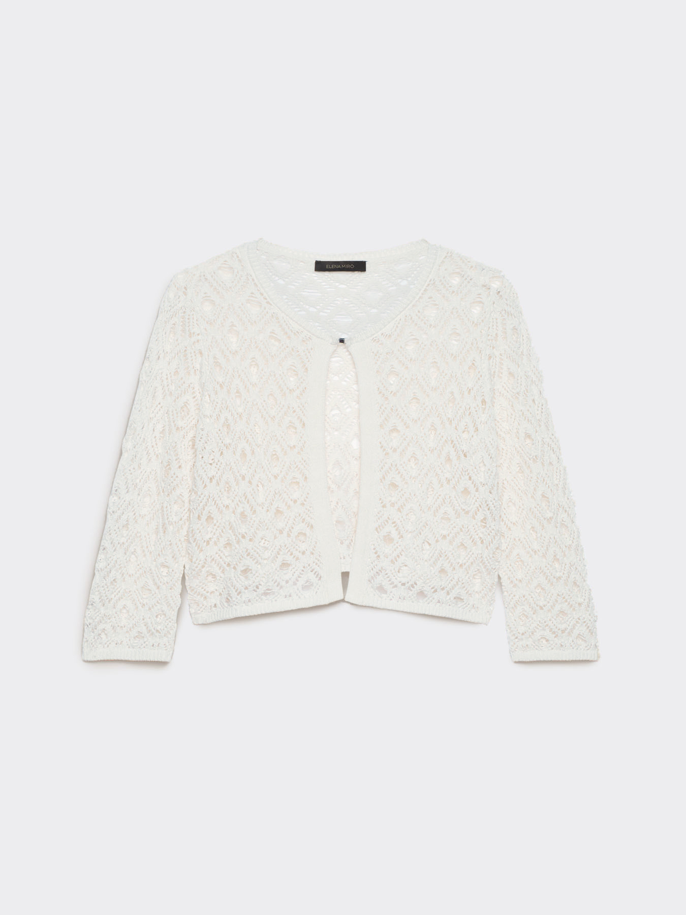 C&aacute;rdigan corto calado image number 5