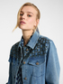Embroidered denim jacket image number 3