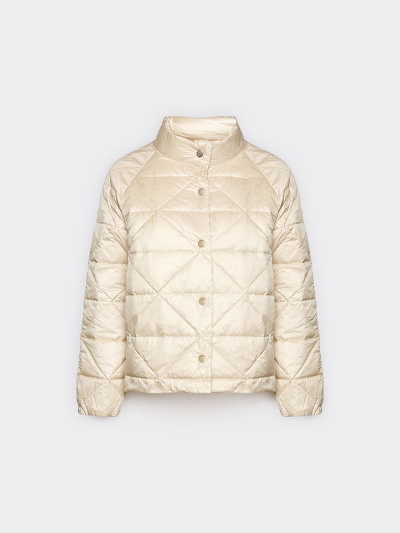 Leichte Daunenjacke aus gestepptem Nylon