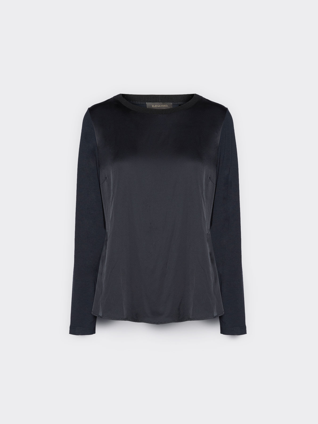 T-shirt in two fabrics image number 4