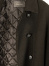 Manteau double boutonnage en tissu diagonal image number 5