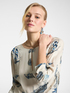 Bluse mit Navi-Druck image number 3