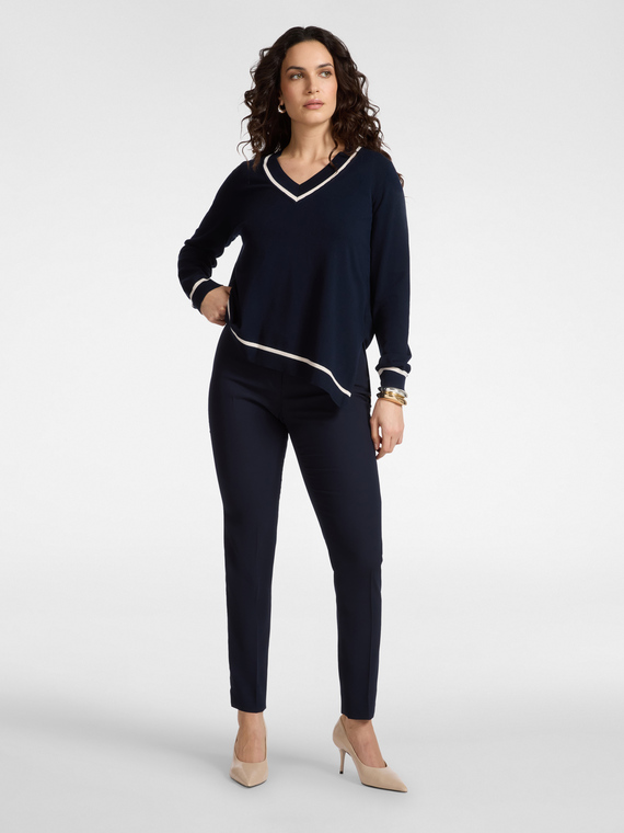 Pantalon en cr&ecirc;pe